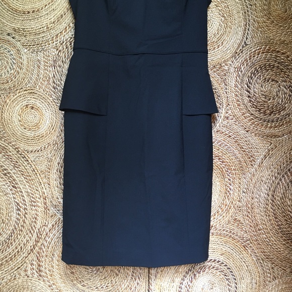 LBD Banana Republic Little Black Dress Sheath Sz 6 - Picture 6 of 13